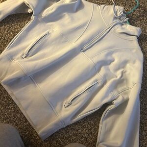 Old Navy Active Gray Fleece Jacket